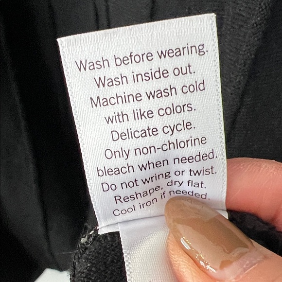 Nine West Black Knit Matching Top and Skirt Set NWT - Picture 11 of 11